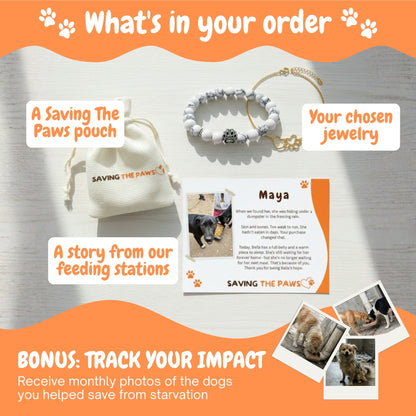 Infinity Paw Bracelet