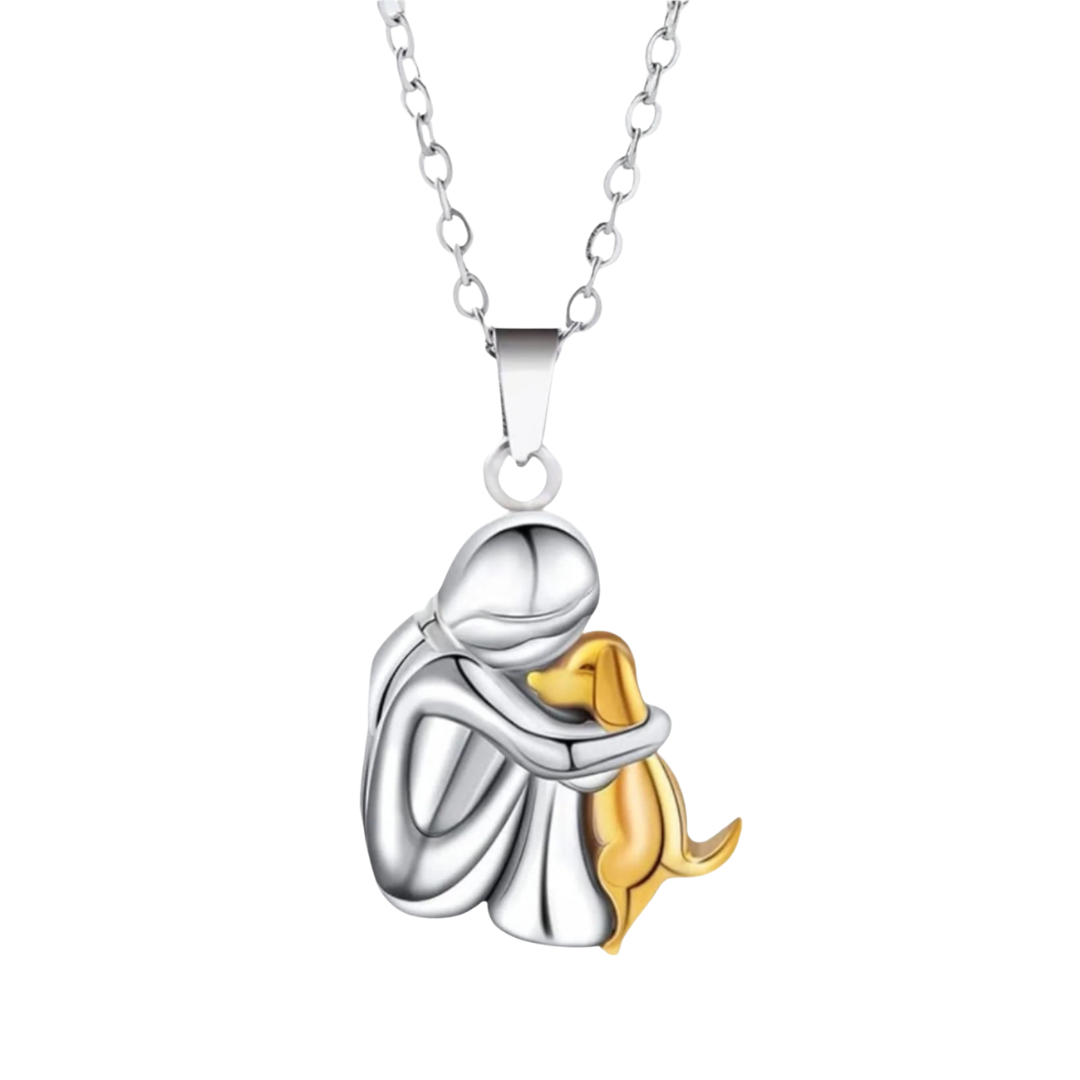 Cuddling Pendant Necklace