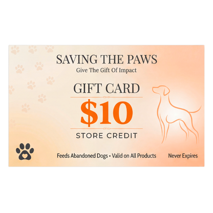 Saving The Paws Gift Card