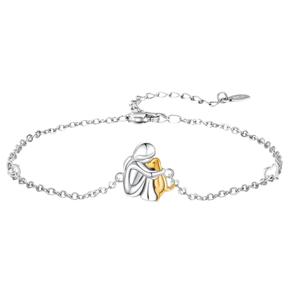 Hugging Dog Bracelet