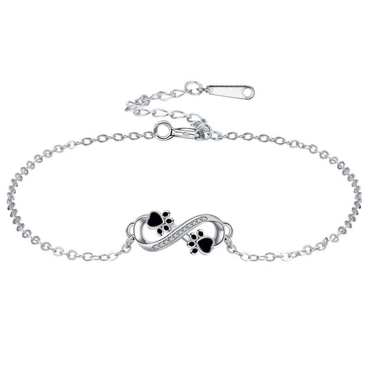 Infinity Paw Bracelet